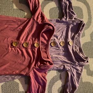 Caden lane 0-3 month gowns.  Includes 2